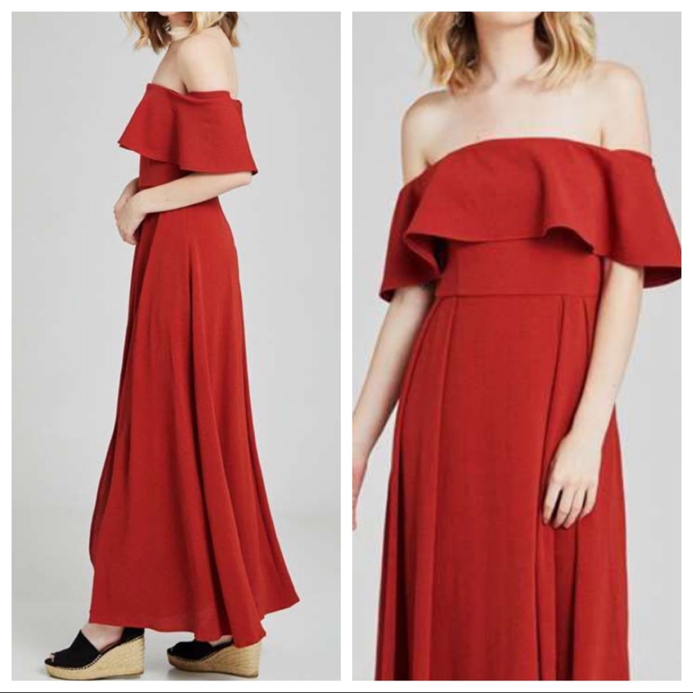 EUC Altar’d State Dayla Bardot Maxi Dress